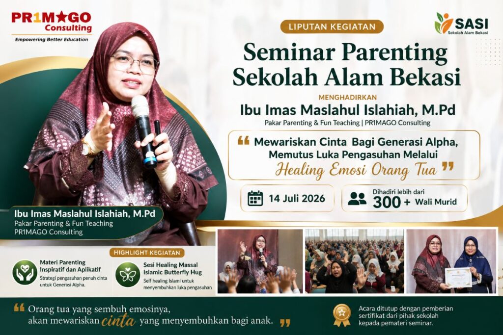 Pemateri Seminar Parenting Bekasi