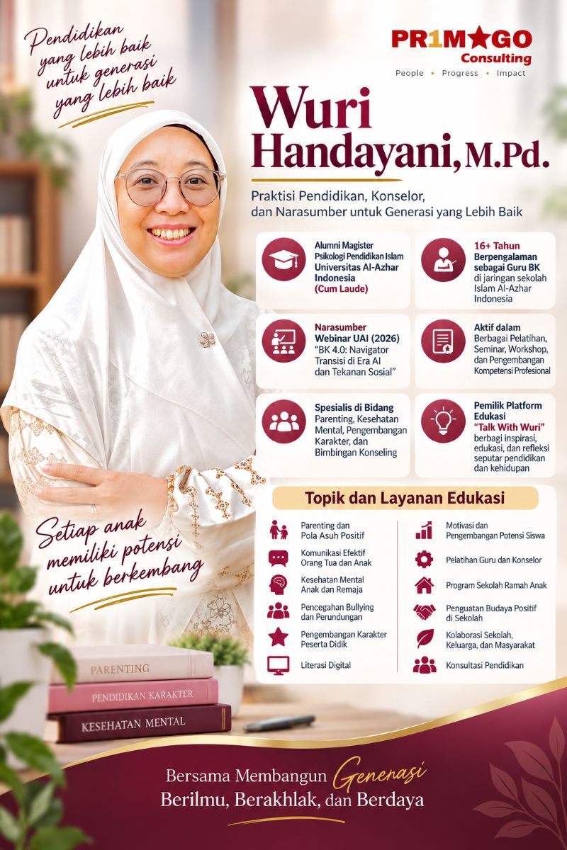 Wuri Handayani, M.Pd Pembicara Seminar Pendidikan Anti Bullying uiu